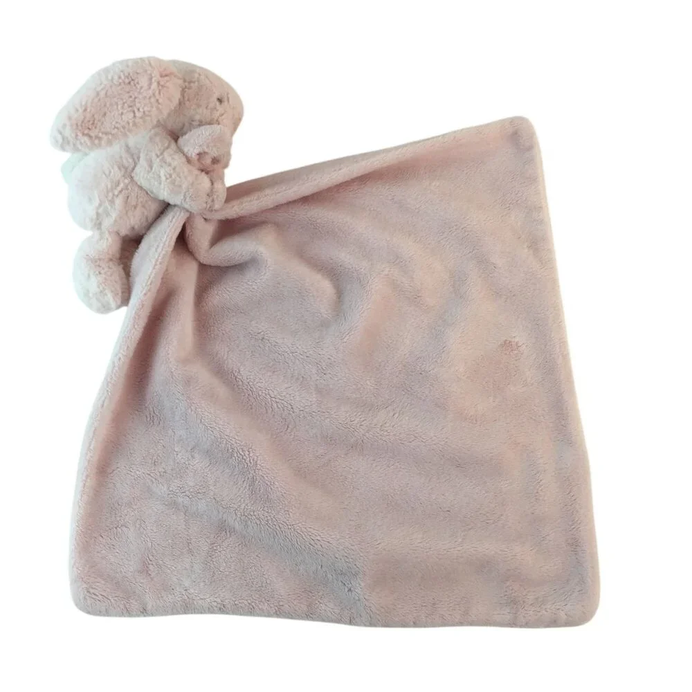 Baby Jellycat Pink Bashful Bunny Rabbit Lovey 13